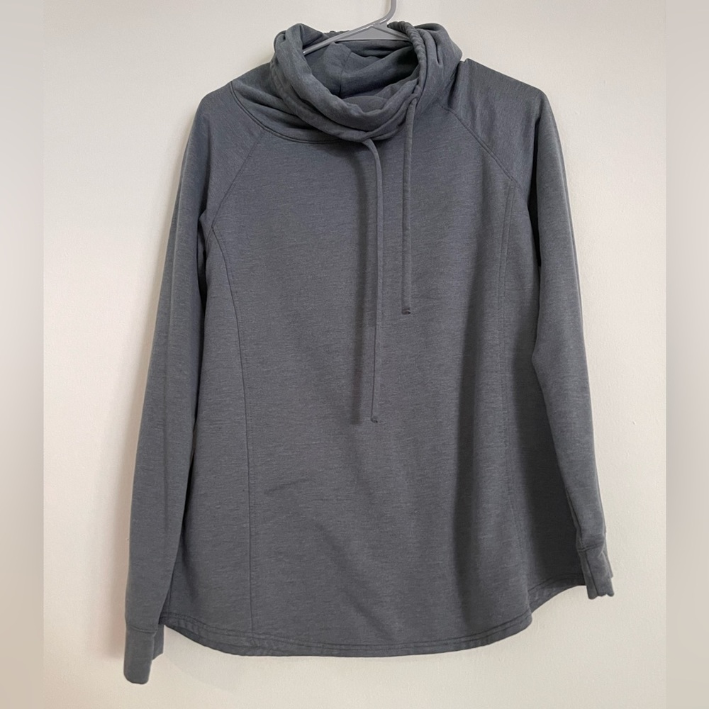 Womens Gray Pullover Sweatshirt - Size S